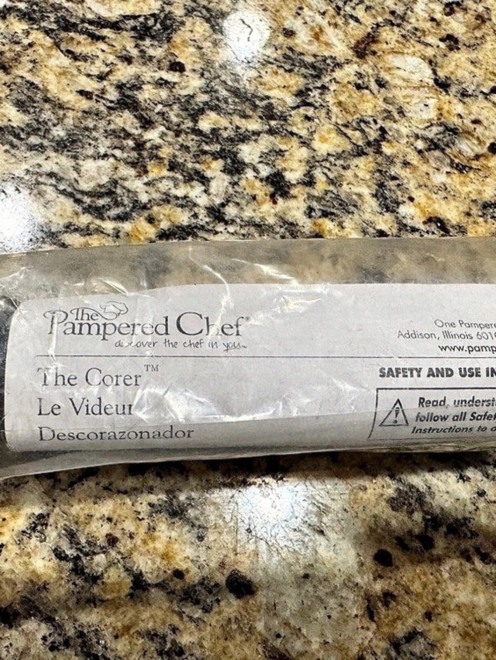 The Pampered Chef The Corer Kitchen Tool